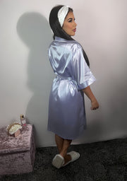 ENSEMBLE PEIGNOIR/ NUISETTE LILAS