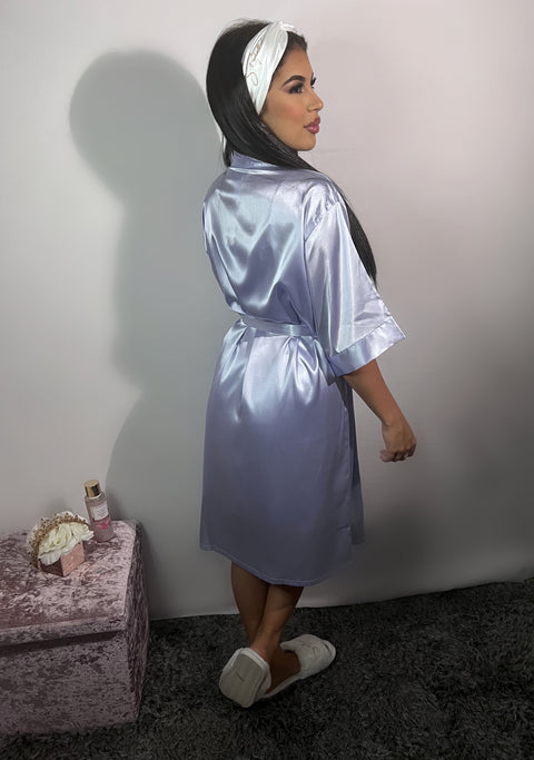 ENSEMBLE PEIGNOIR/ NUISETTE LILAS